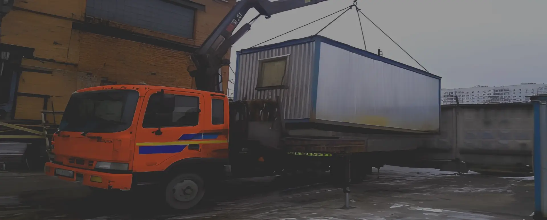 Получить уникальное предложение по перевозке негабаритного вагончика грузовым транспортом по России из Красных Баррикад с гарантией безопасности