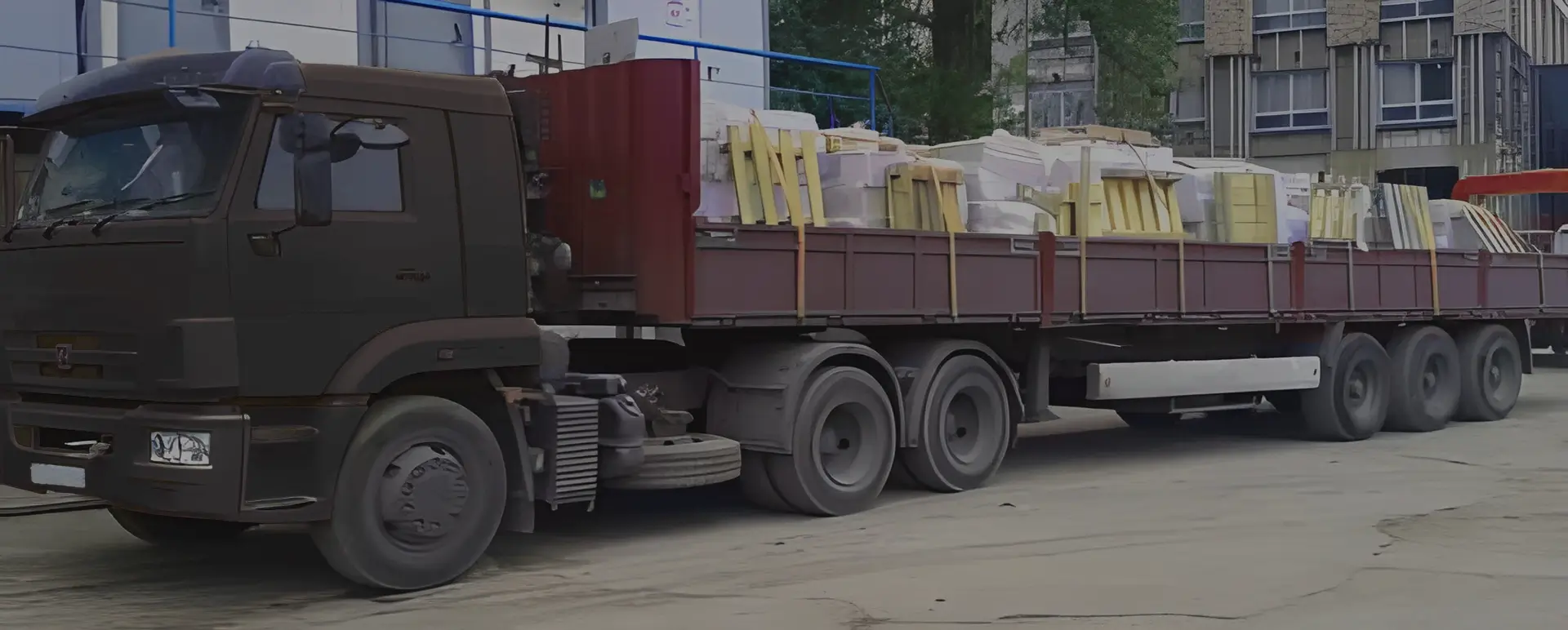 Заказать грузоперевозку бортовой машиной стройматериалов по России из Красных Баррикад с гибкой системой оплаты